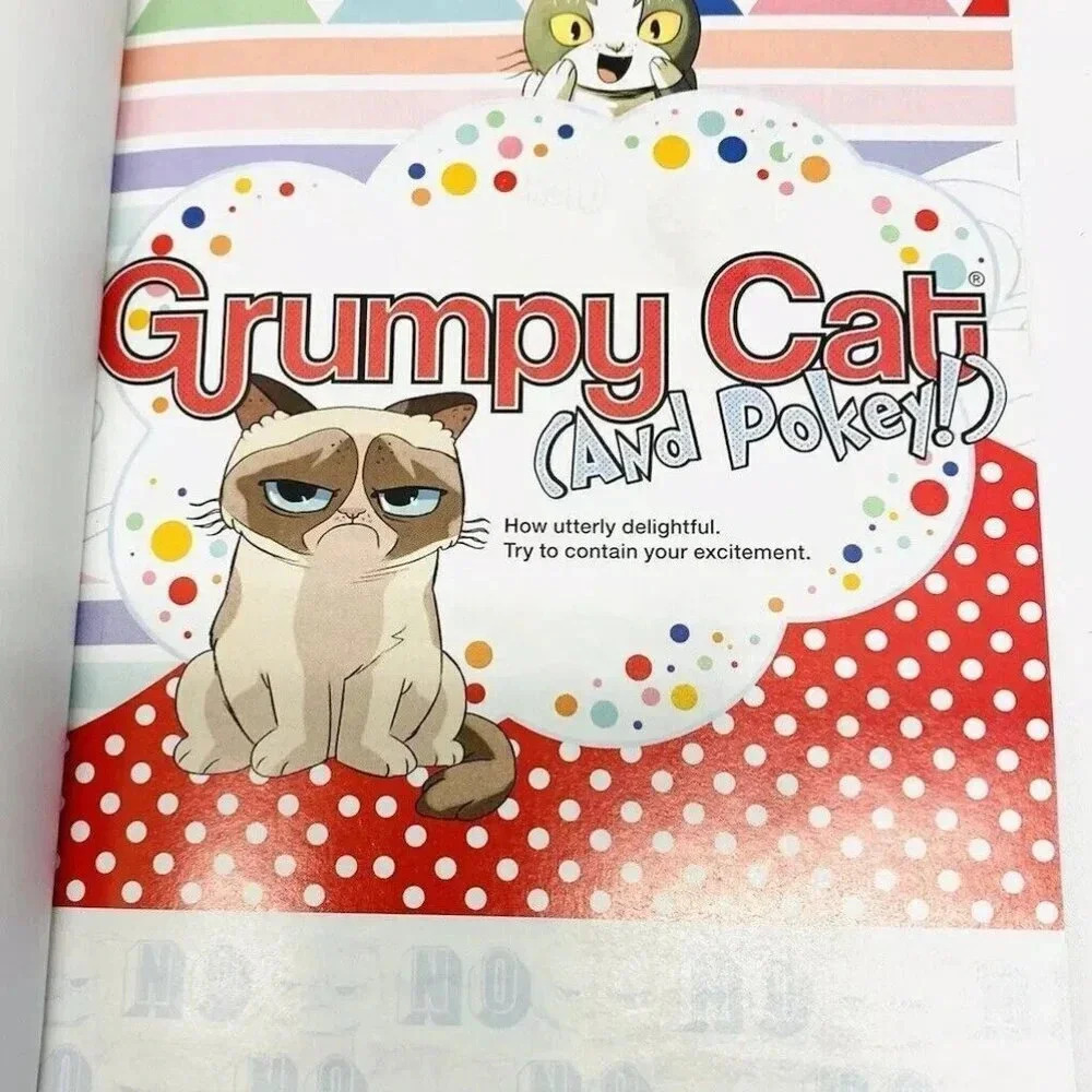 GRUMPY CAT (AND POKEY!) Book Dynamite Comic Book Graphic Novel Paperback - Picture 3 of 7
